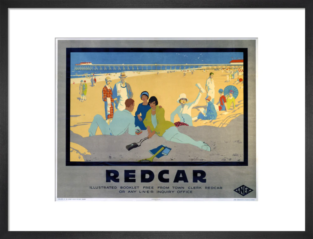 ‘Redcar’, LNER poster, 1930. - Image 13