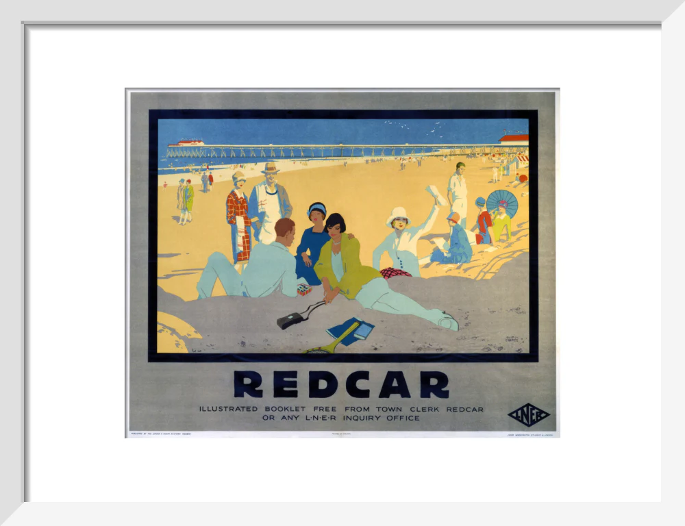 ‘Redcar’, LNER poster, 1930. - Image 42