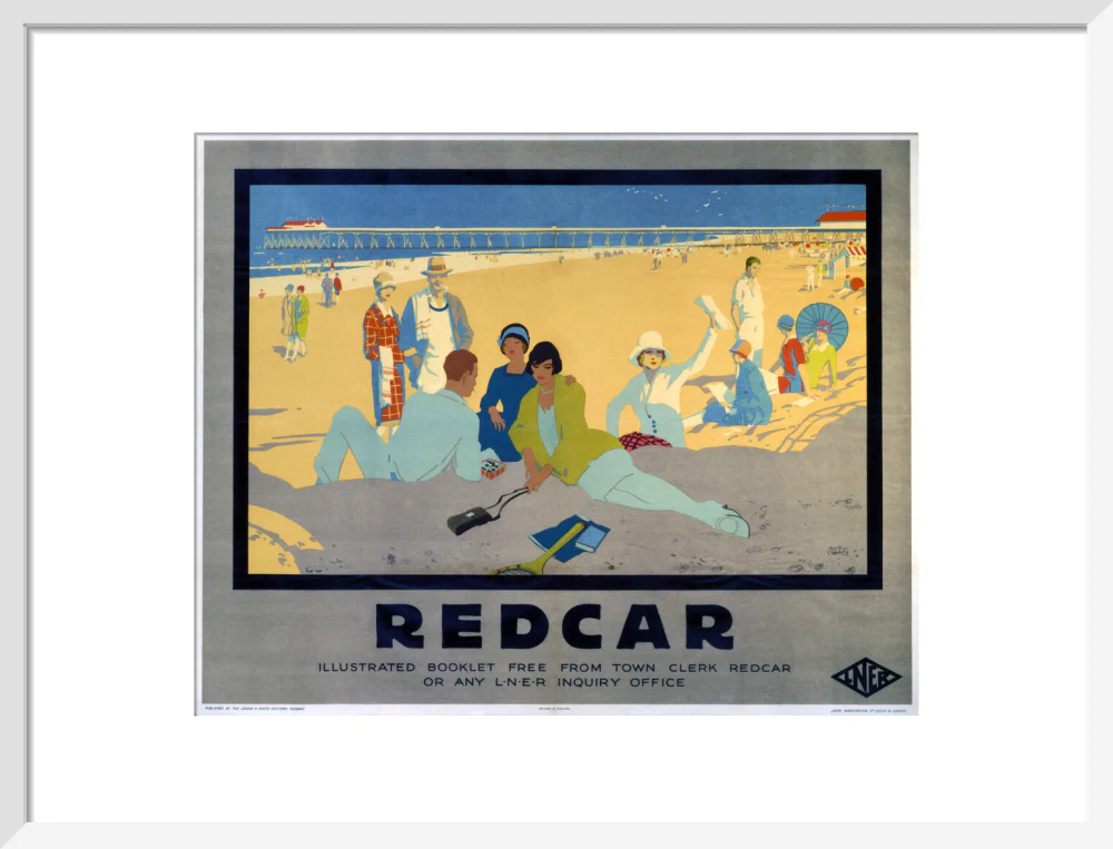 ‘Redcar’, LNER poster, 1930. - Image 47