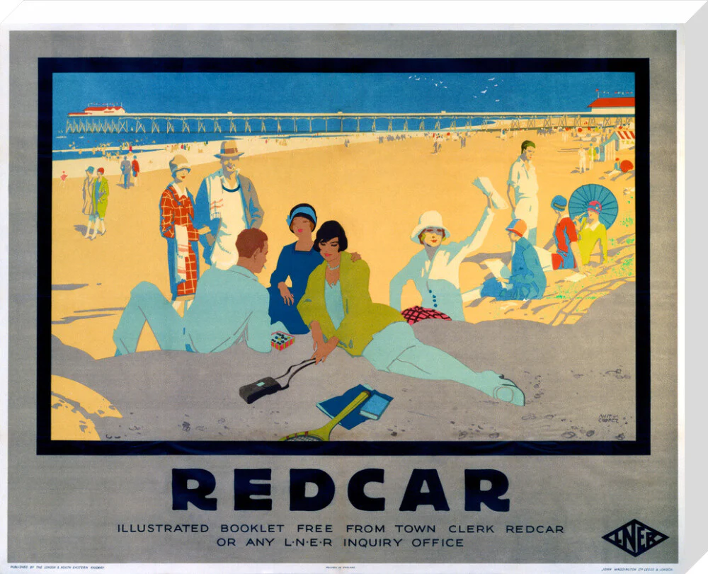‘Redcar’, LNER poster, 1930. - Image 66