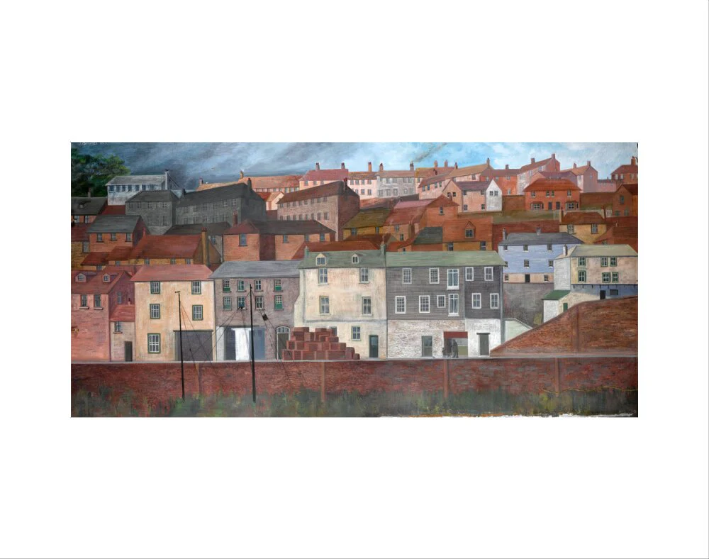 Quayside of Mevagissey in Cornwall, by Jenny Clements, England, 1963 - Image 2