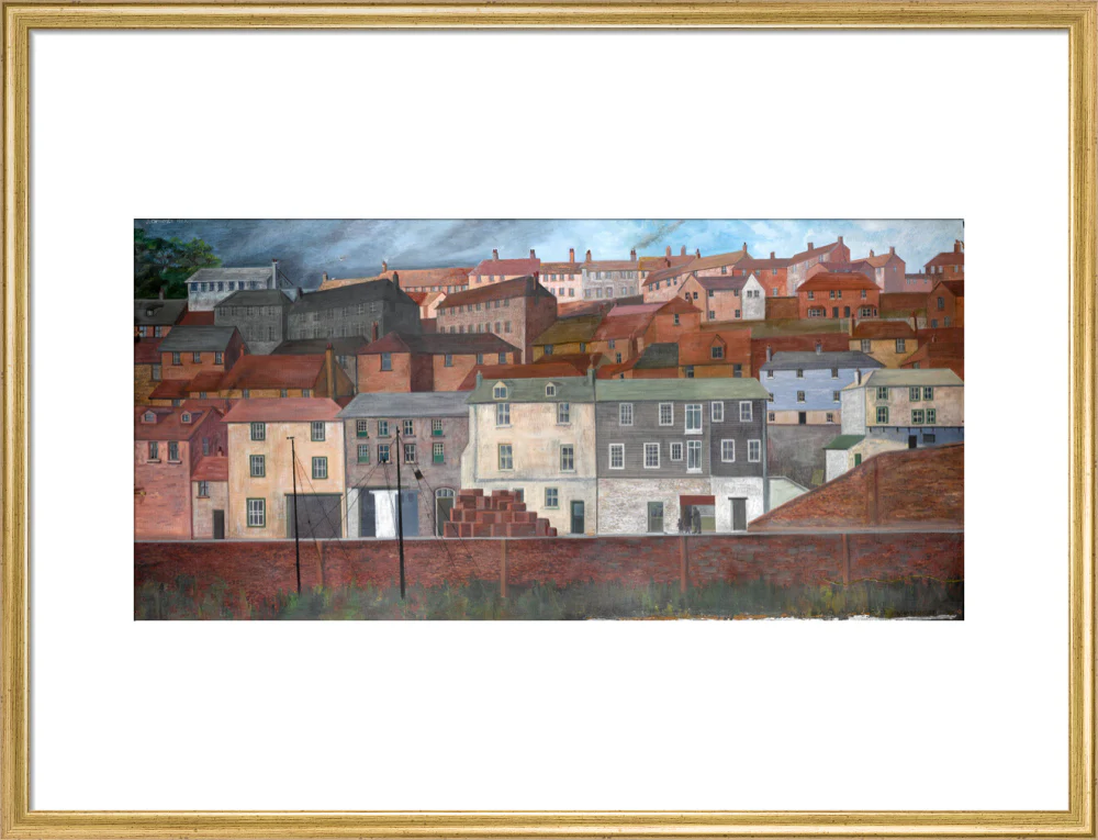 Quayside of Mevagissey in Cornwall, by Jenny Clements, England, 1963 - Image 53