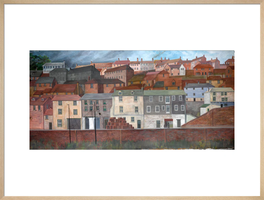 Quayside of Mevagissey in Cornwall, by Jenny Clements, England, 1963 - Image 59