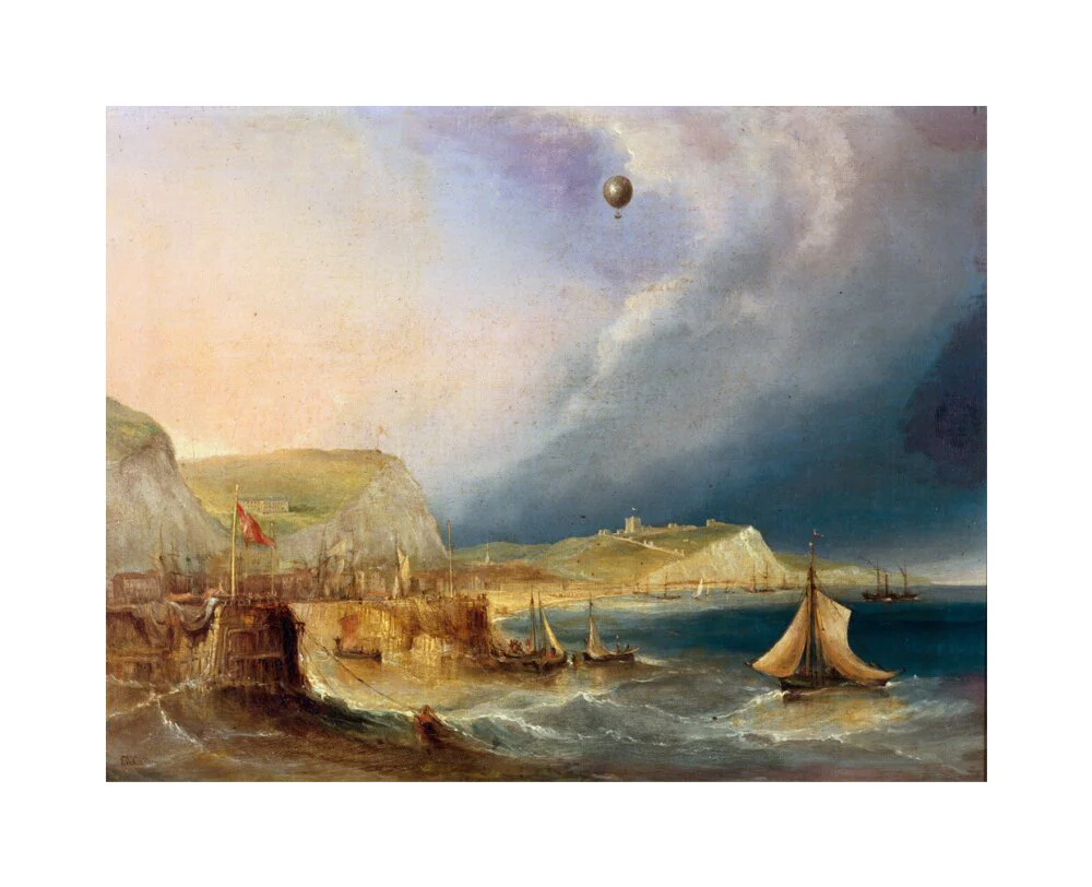 The first balloon crossing of the English Channel, 7 January 1785. - Image 28