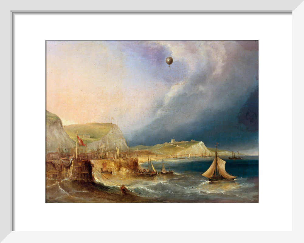 The first balloon crossing of the English Channel, 7 January 1785. - Image 37
