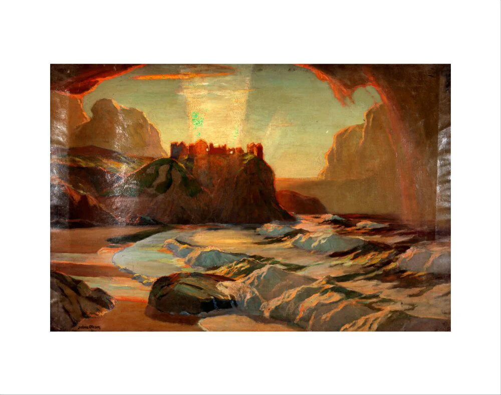 'Northern Ireland 'Dunlace Castle' - Julius Olsson RA. - Image 2