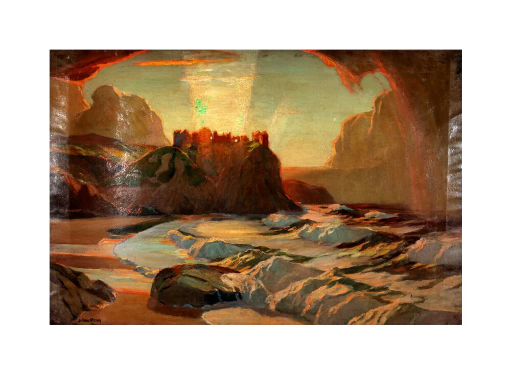 'Northern Ireland 'Dunlace Castle' - Julius Olsson RA. - Image 28