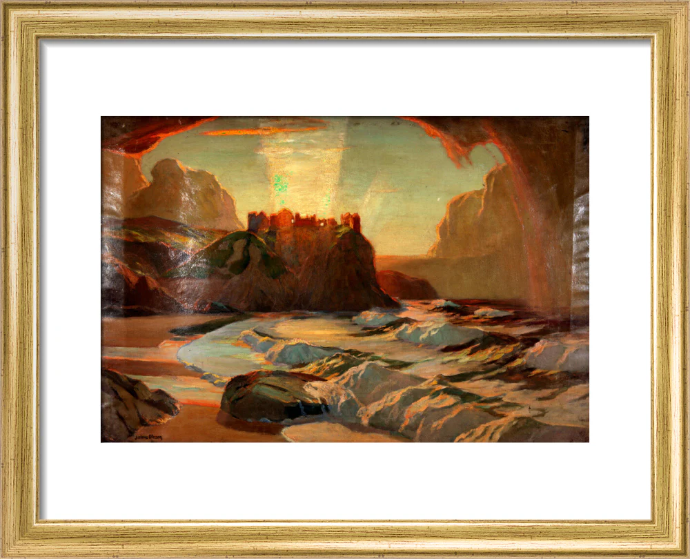 'Northern Ireland 'Dunlace Castle' - Julius Olsson RA. - Image 5