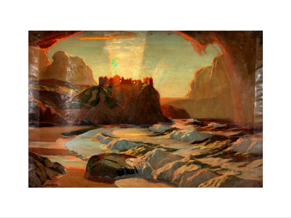 'Northern Ireland 'Dunlace Castle' - Julius Olsson RA. - Image 55