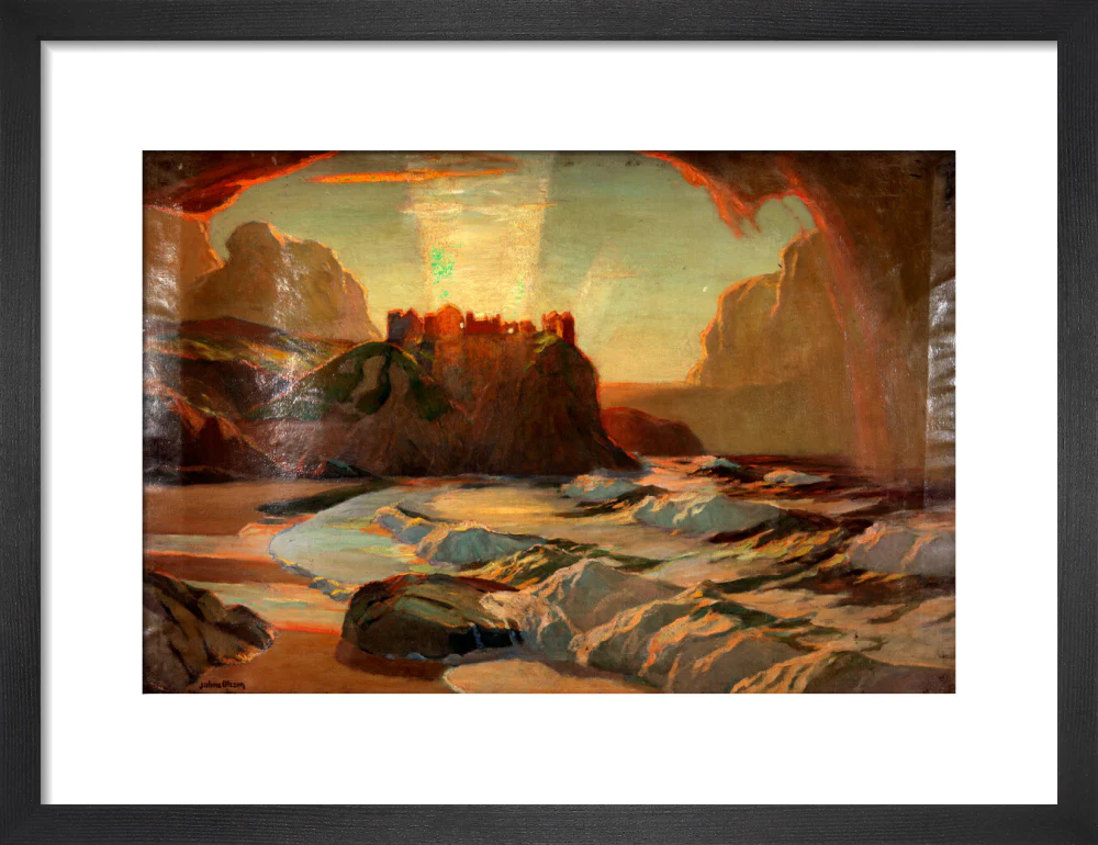 'Northern Ireland 'Dunlace Castle' - Julius Olsson RA. - Image 8