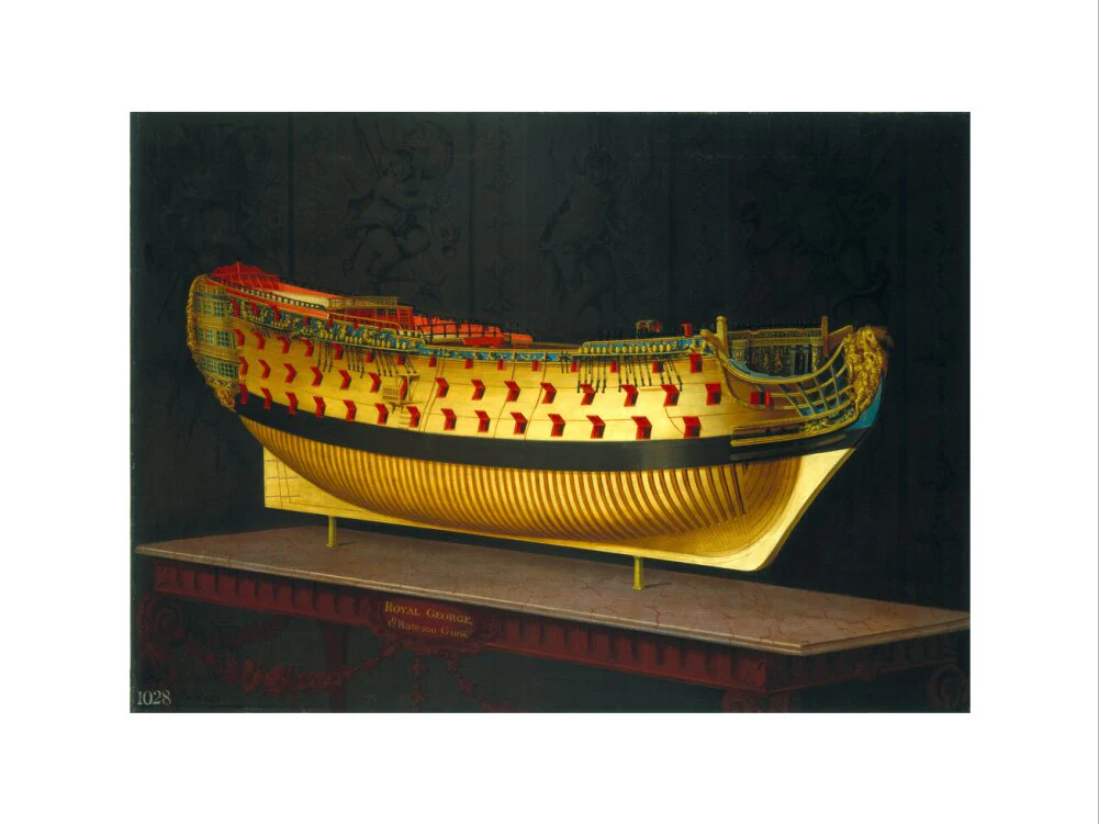 HMS 'Royal George', 1773-1775. - Image 45