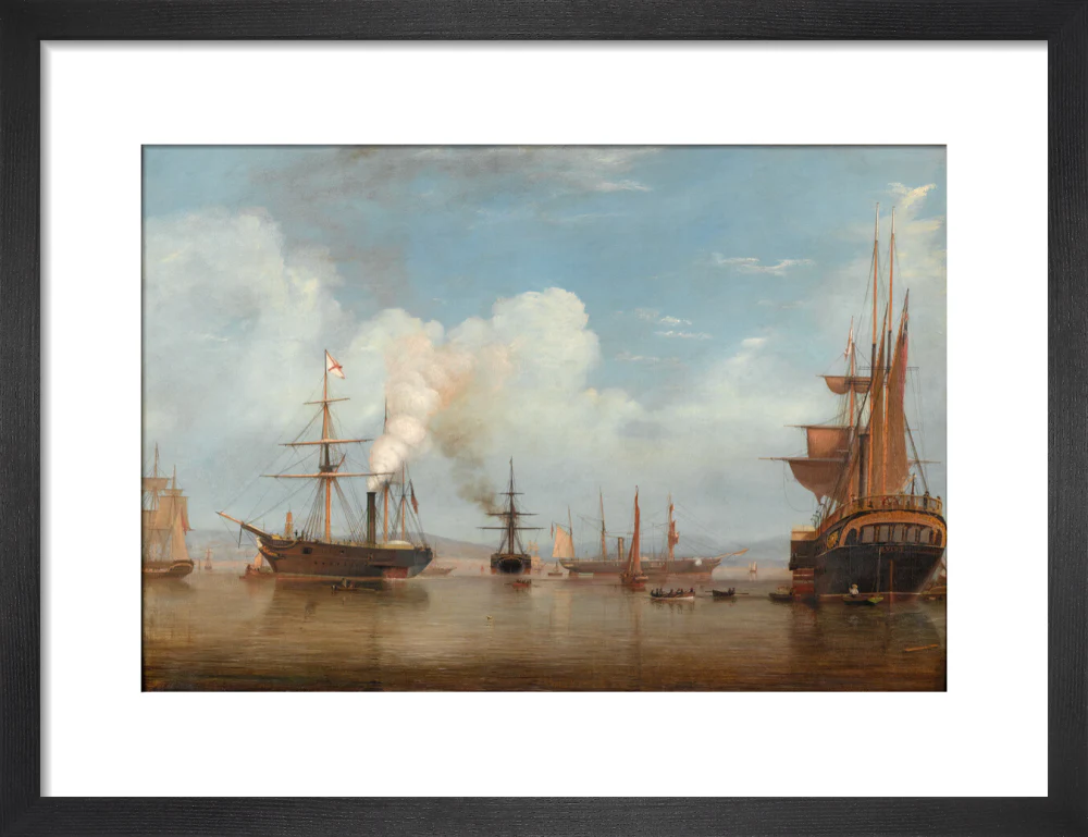 Painting. Royal Mail Steamers, 1835-1845. - Image 41