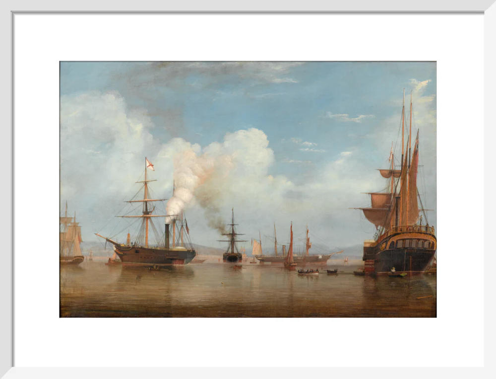 Painting. Royal Mail Steamers, 1835-1845. - Image 47
