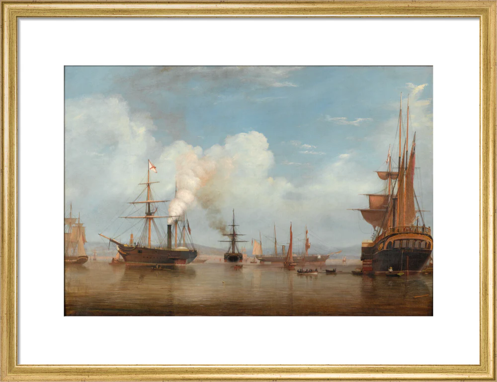 Painting. Royal Mail Steamers, 1835-1845. - Image 48