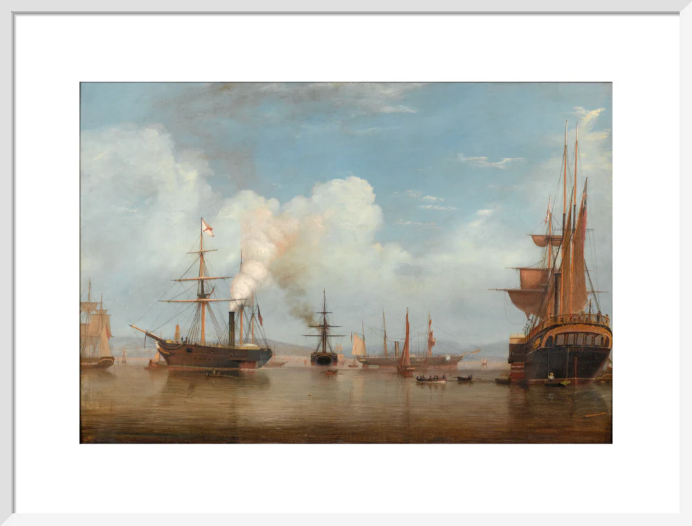 Painting. Royal Mail Steamers, 1835-1845. - Image 52