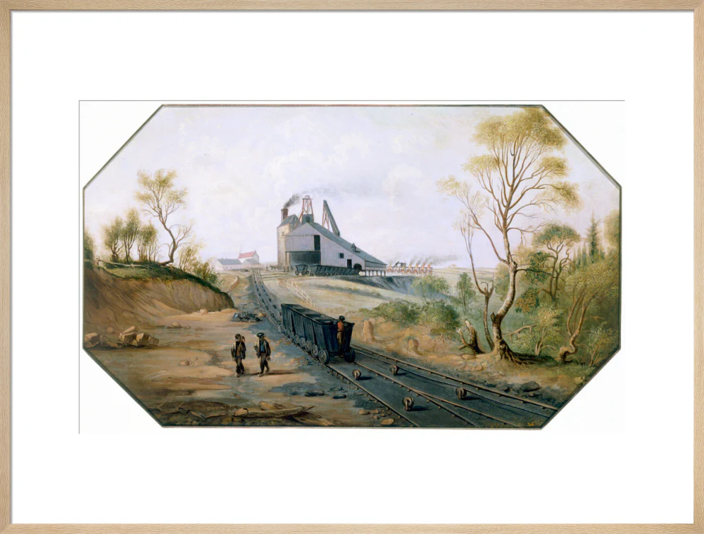 Colliery and wagonway, Northumberland and Durham coalfield, c 1845. - Image 59