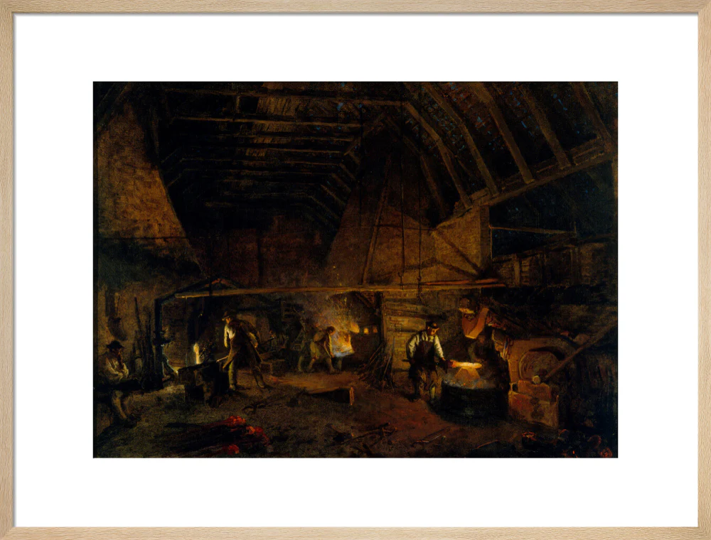 'Interior of a Tilt' c 1860. - Image 21