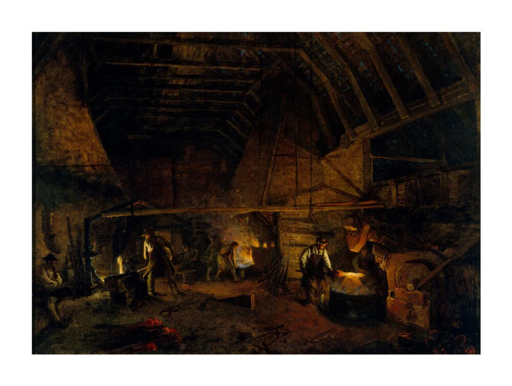'Interior of a Tilt' c 1860. - Image 30