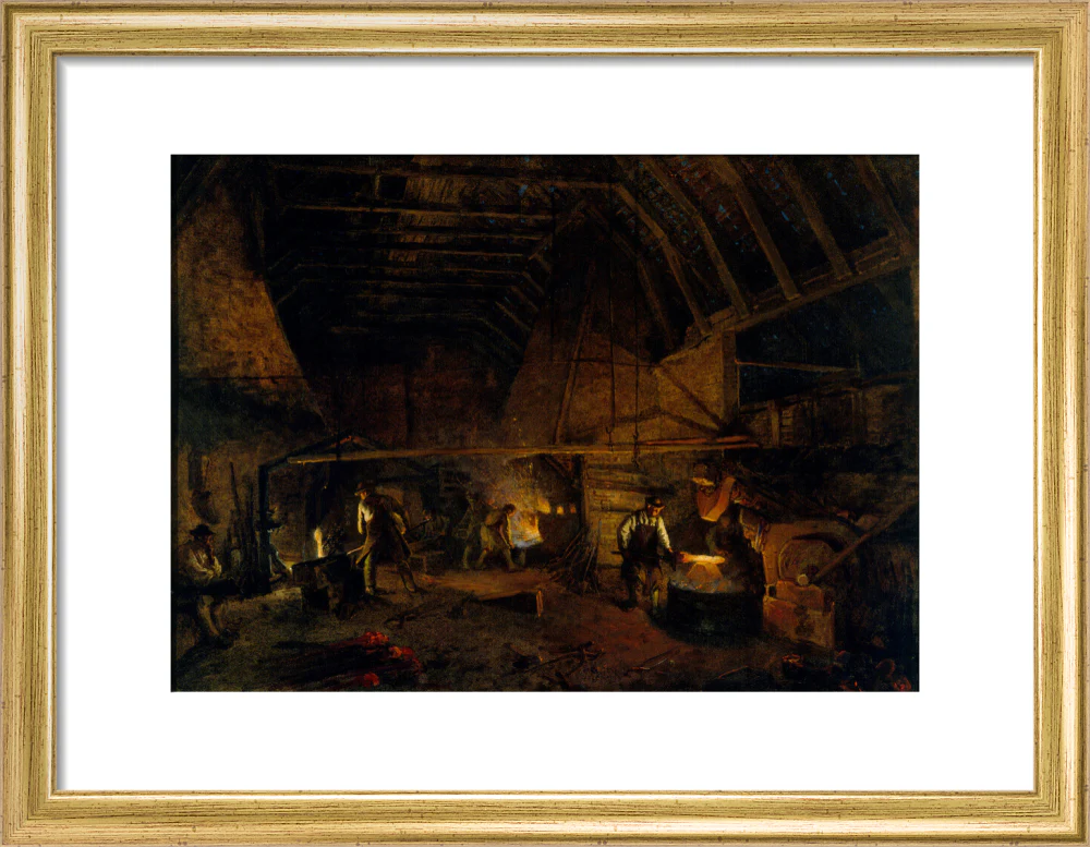 'Interior of a Tilt' c 1860. - Image 43