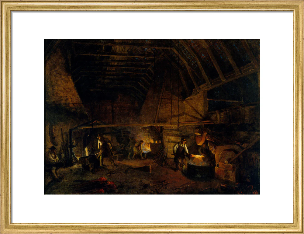 'Interior of a Tilt' c 1860. - Image 48