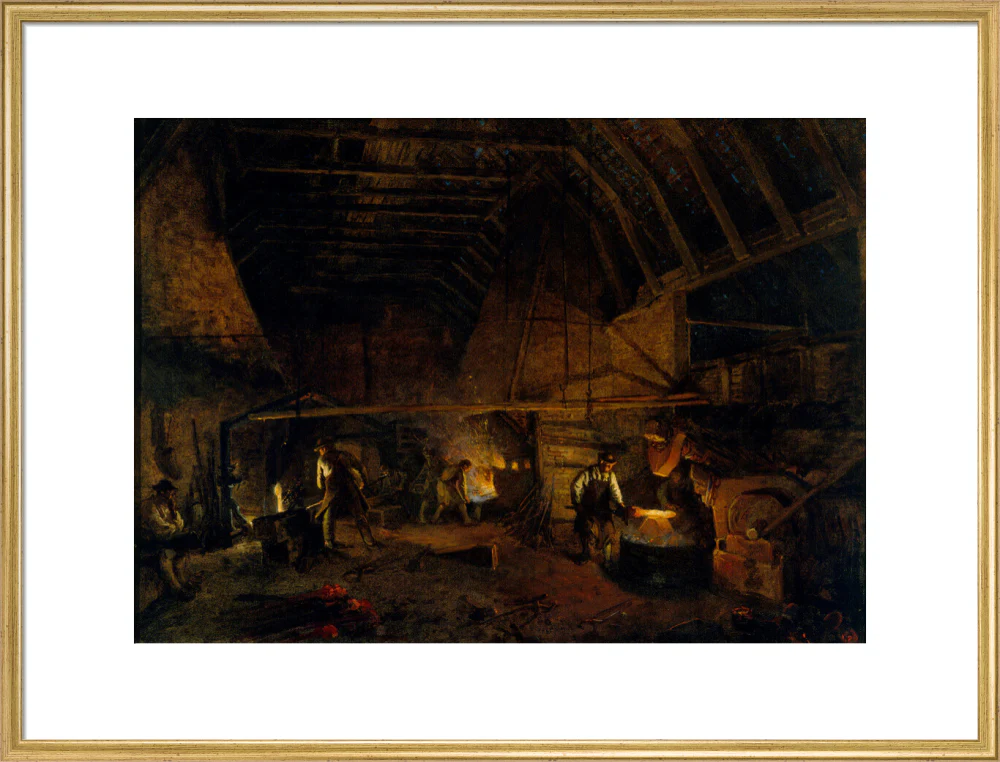 'Interior of a Tilt' c 1860. - Image 58
