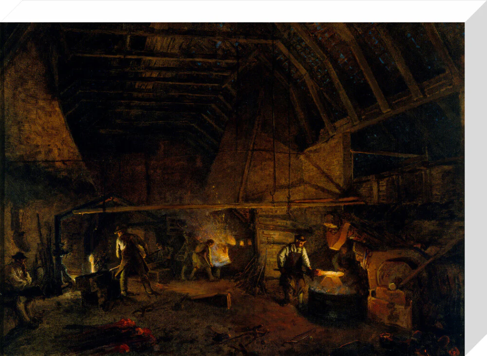 'Interior of a Tilt' c 1860. - Image 65