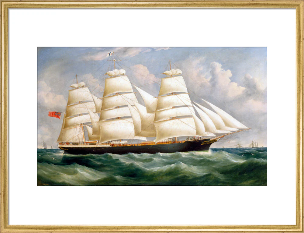 'Torrens', iron full-rigged ship, 1875. - Image 20