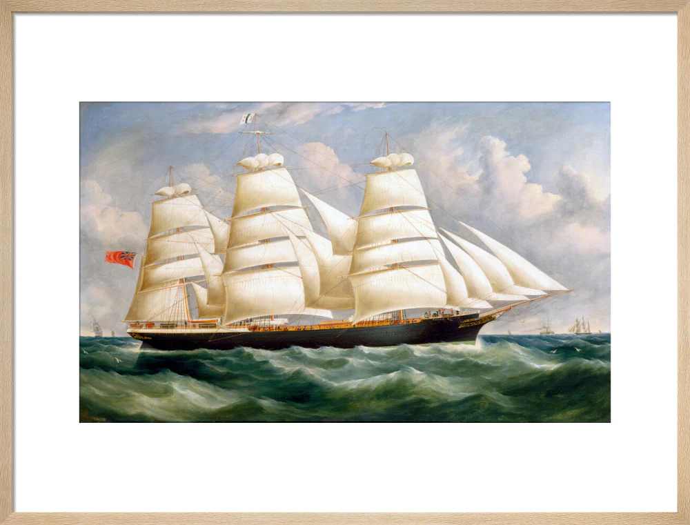'Torrens', iron full-rigged ship, 1875. - Image 21