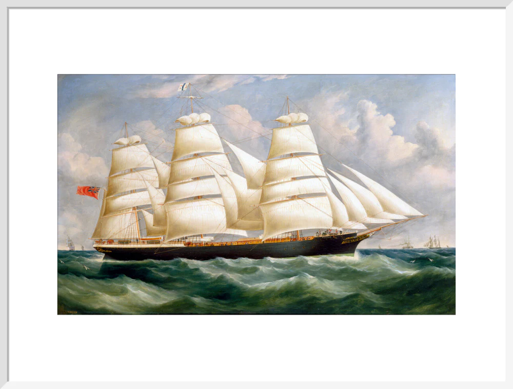 'Torrens', iron full-rigged ship, 1875. - Image 24