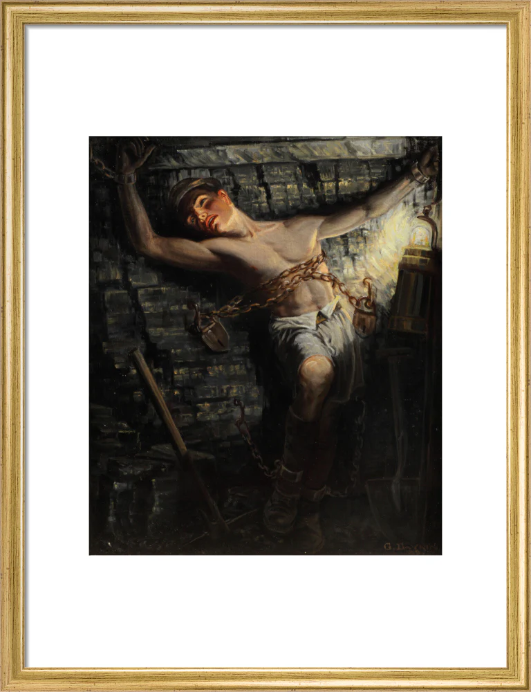 Symbolic: The Miner 'Enslaved', 1938. - Image 48