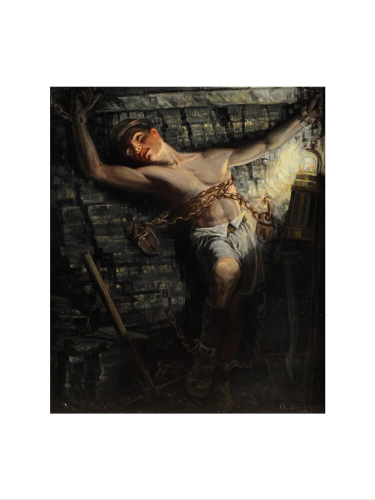 Symbolic: The Miner 'Enslaved', 1938. - Image 50