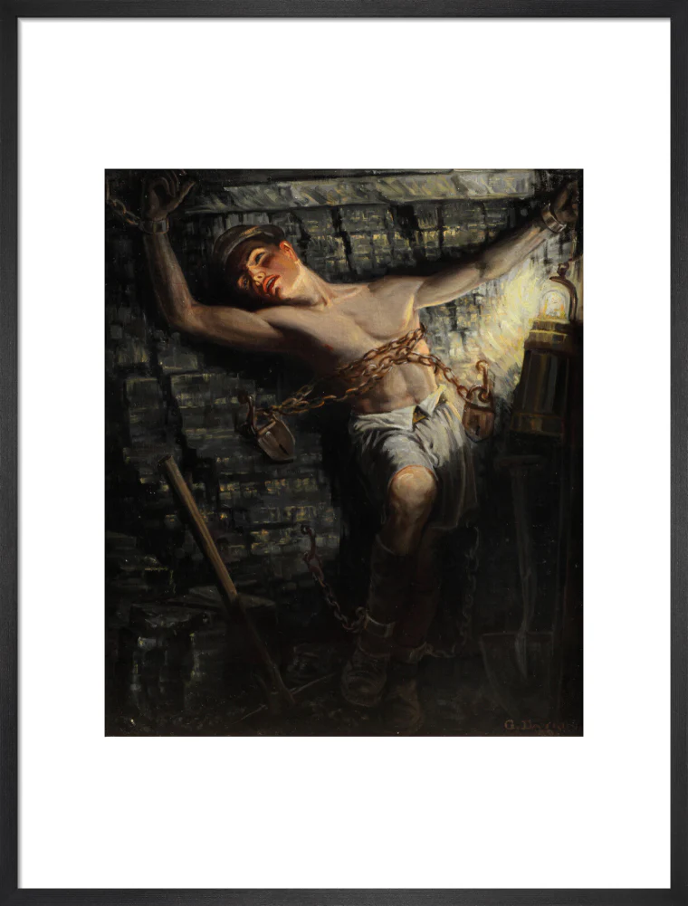 Symbolic: The Miner 'Enslaved', 1938. - Image 51