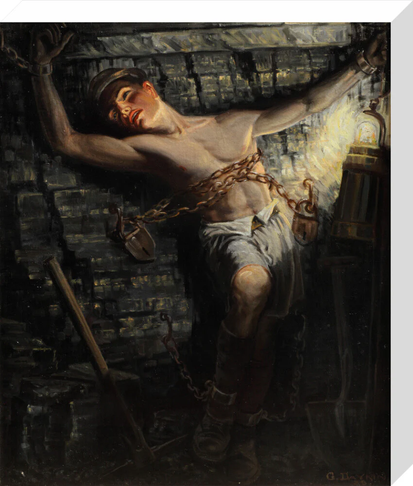 Symbolic: The Miner 'Enslaved', 1938. - Image 65