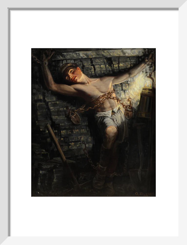 Symbolic: The Miner 'Enslaved', 1938. - Image 9