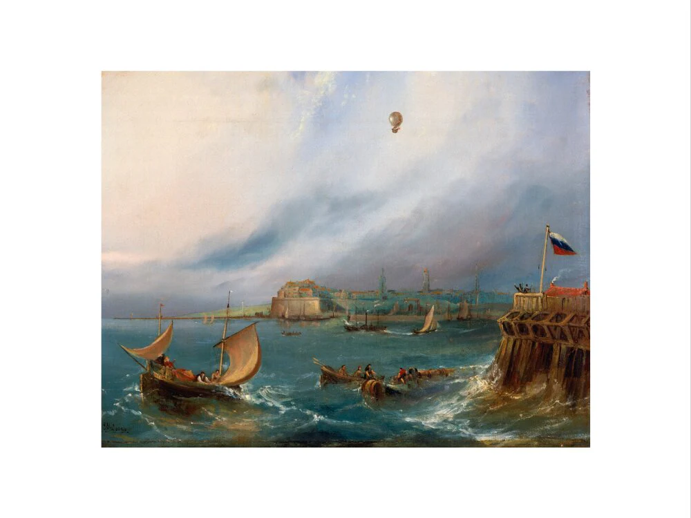 The first balloon crossing of the English Channel, 7 January 1785. - Image 17
