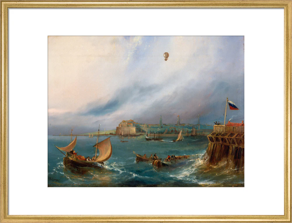 The first balloon crossing of the English Channel, 7 January 1785. - Image 20