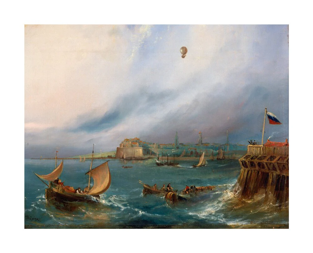 The first balloon crossing of the English Channel, 7 January 1785. - Image 29
