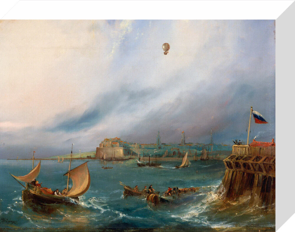 The first balloon crossing of the English Channel, 7 January 1785. - Image 31