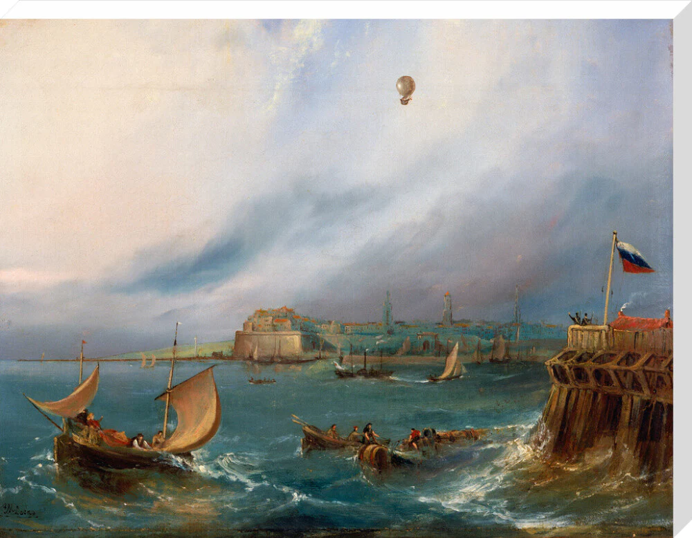 The first balloon crossing of the English Channel, 7 January 1785. - Image 34