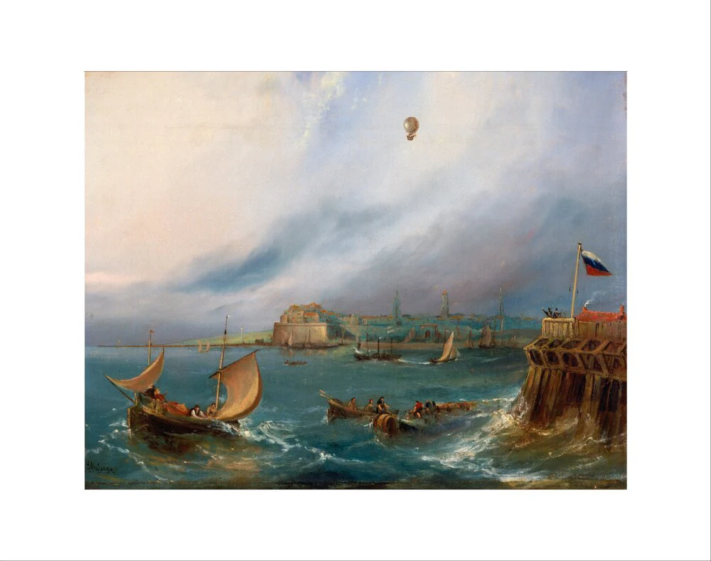 The first balloon crossing of the English Channel, 7 January 1785. - Image 35
