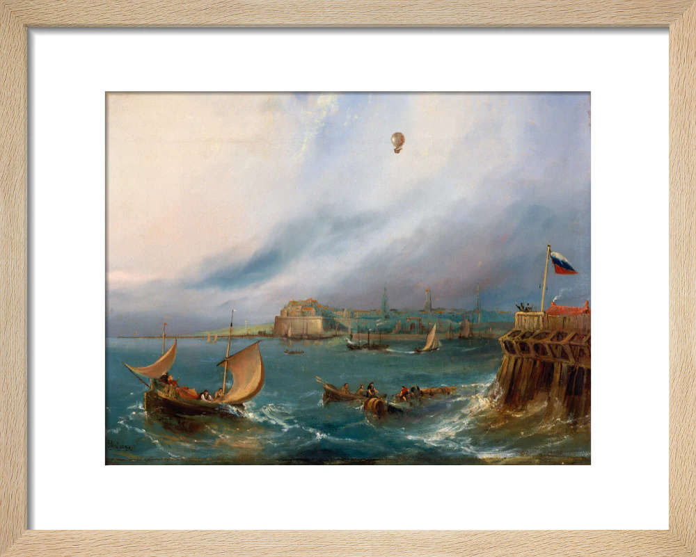 The first balloon crossing of the English Channel, 7 January 1785. - Image 39