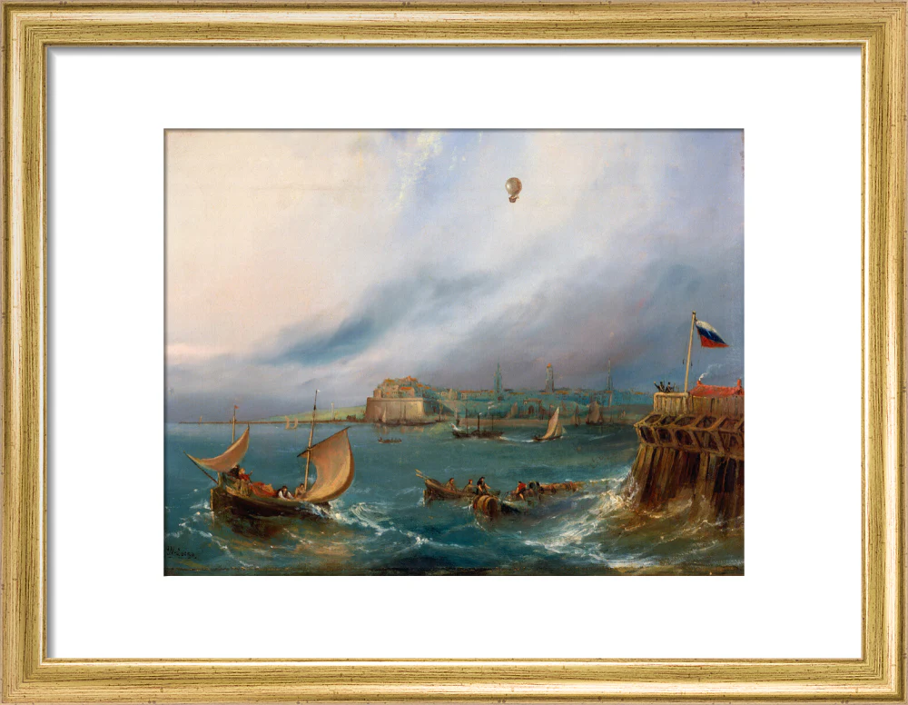 The first balloon crossing of the English Channel, 7 January 1785. - Image 43