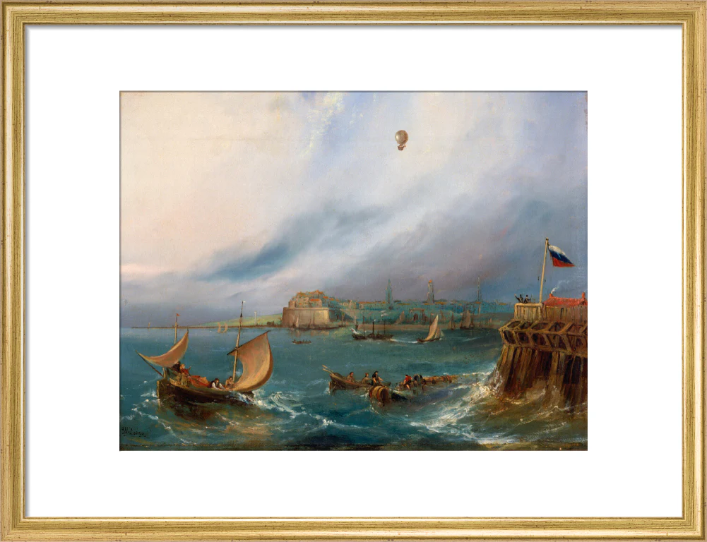 The first balloon crossing of the English Channel, 7 January 1785. - Image 48