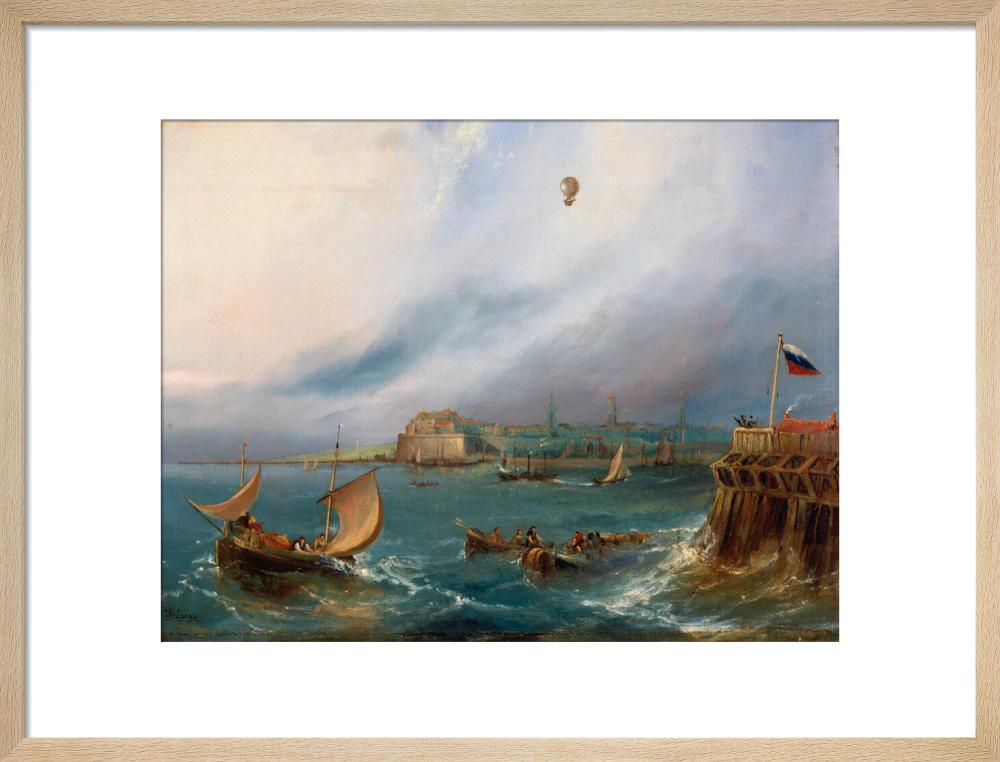 The first balloon crossing of the English Channel, 7 January 1785. - Image 49