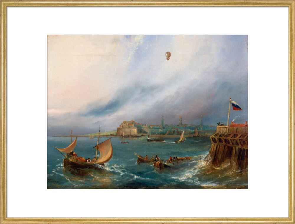 The first balloon crossing of the English Channel, 7 January 1785. - Image 58