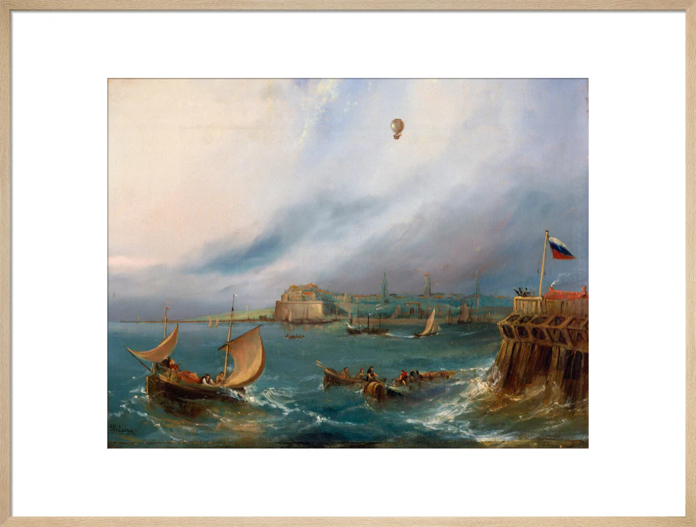 The first balloon crossing of the English Channel, 7 January 1785. - Image 59