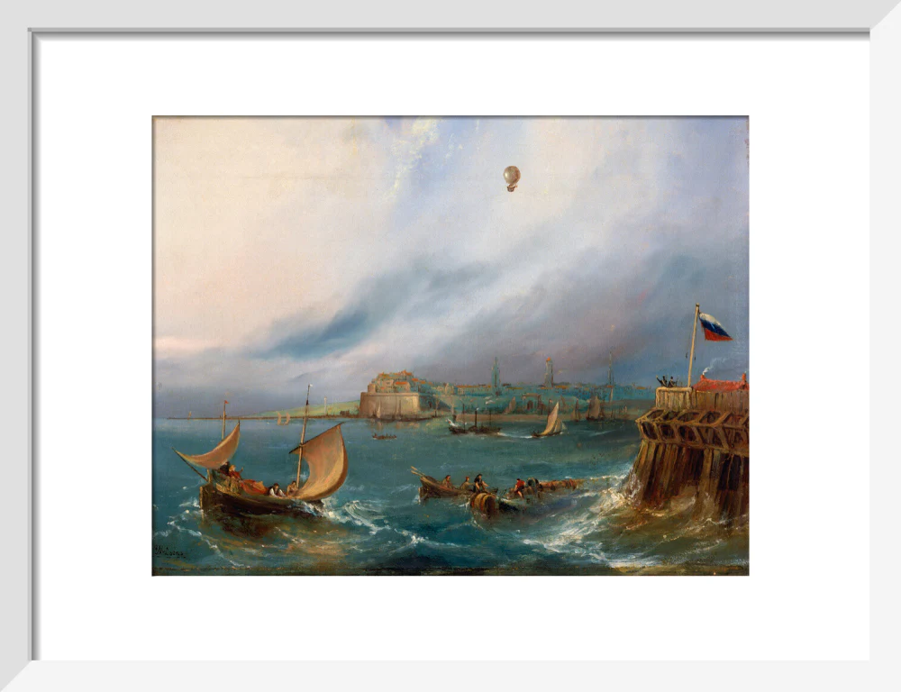 The first balloon crossing of the English Channel, 7 January 1785. - Image 9