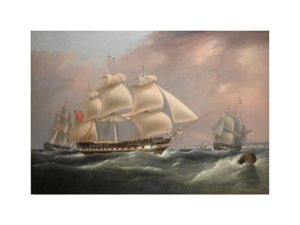 'East Indiaman Herefordshire', 1815. - Image 17