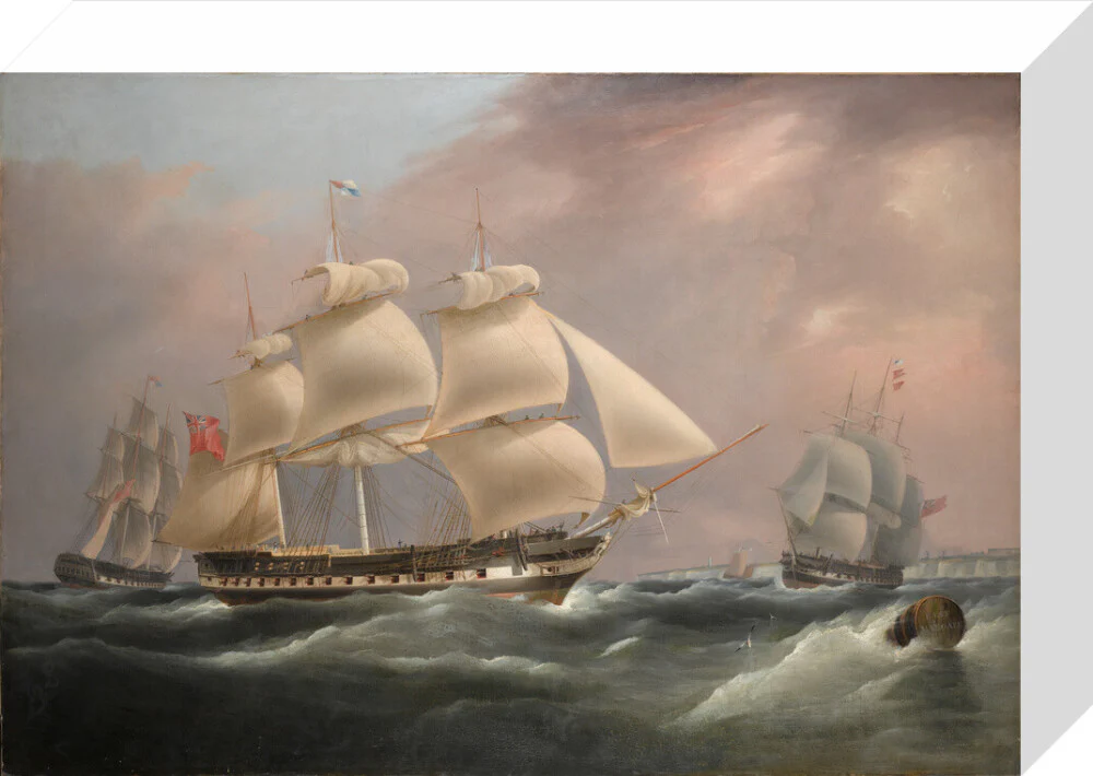 'East Indiaman Herefordshire', 1815. - Image 31