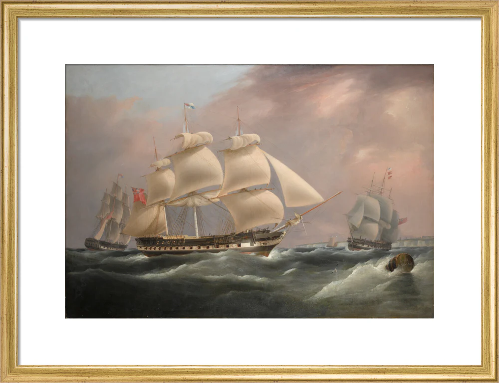 'East Indiaman Herefordshire', 1815. - Image 48